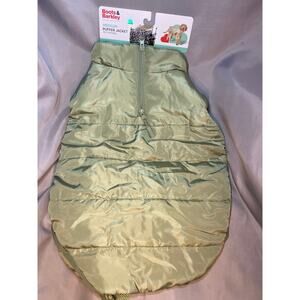 Dog Puffer Jacket Boots  & Barkley Size Large Fleece Lining